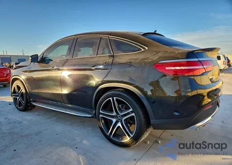 2017 Mercedes-Benz Gle Coupe 43 Amg z USA, uszkodzony, nr VIN 4JGED6EB0HA056061